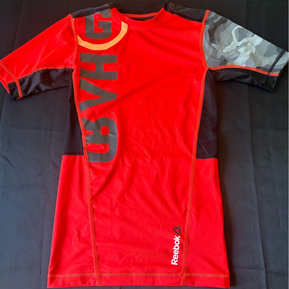 Reebok ActivChill Performance Compression Shirt Small Speedwick Gym Workout Lift